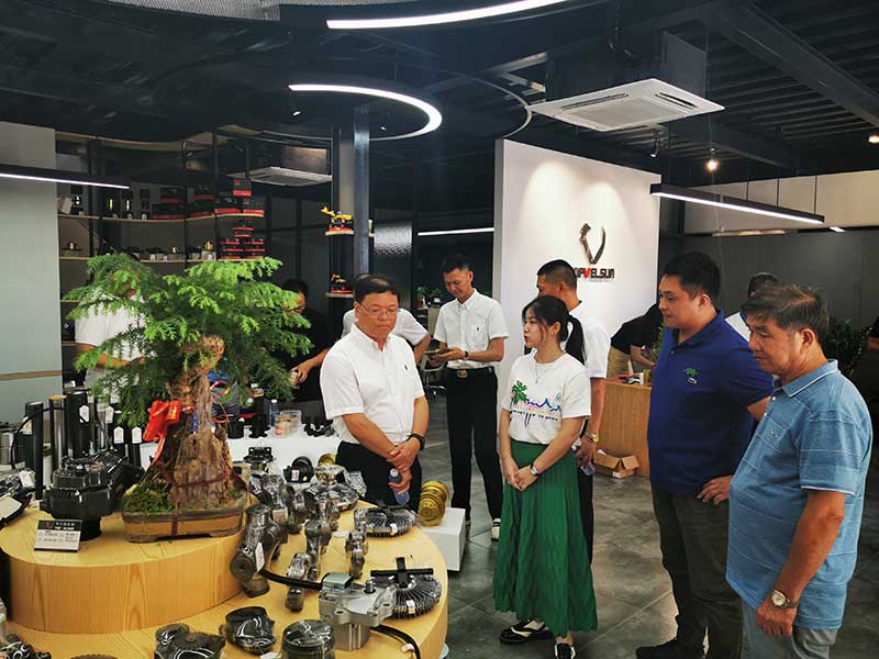 Government Leaders and the CEO of SANTIAN Group Visited TOPVELSUN