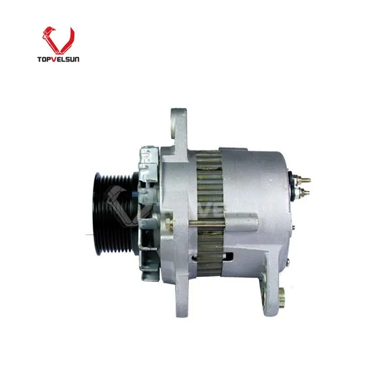 24V 30A Alternator 600-821-6190 (Denso 033000-56580) for Komatsu S6D95 Engine | PC200-6