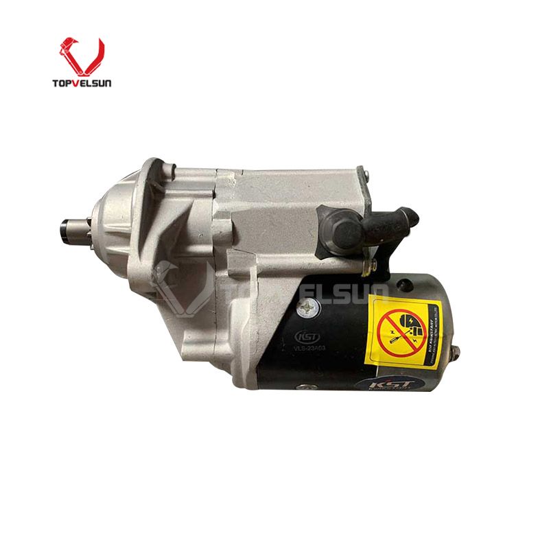 S6D102 Excavator Spare Parts Starter Starting Motor