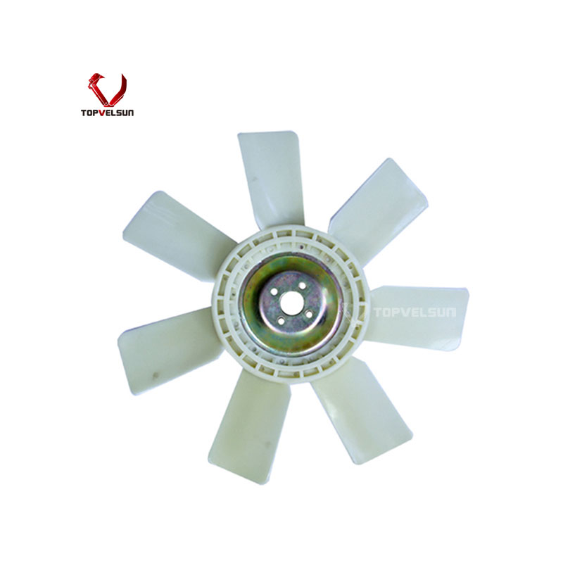 E200B E320 Excavator Engine Spare Parts S6K cooling fan Fan Blade