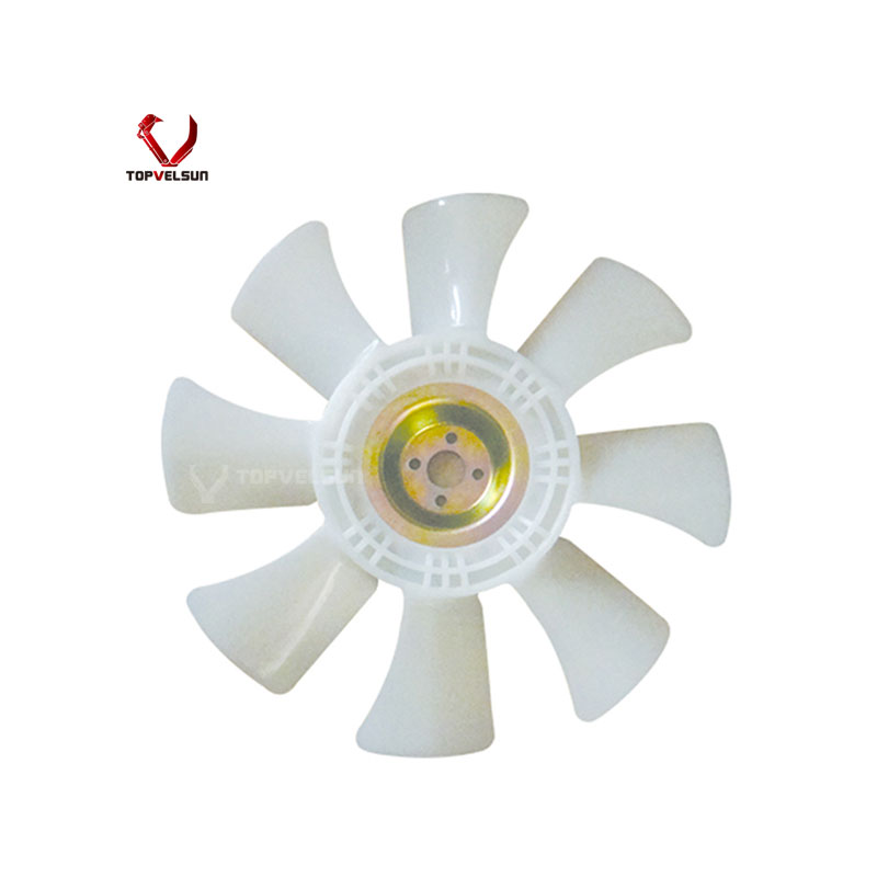 Diesel Engine 6BT8.3 Spare Part Cooling Fan Blade For Excavator