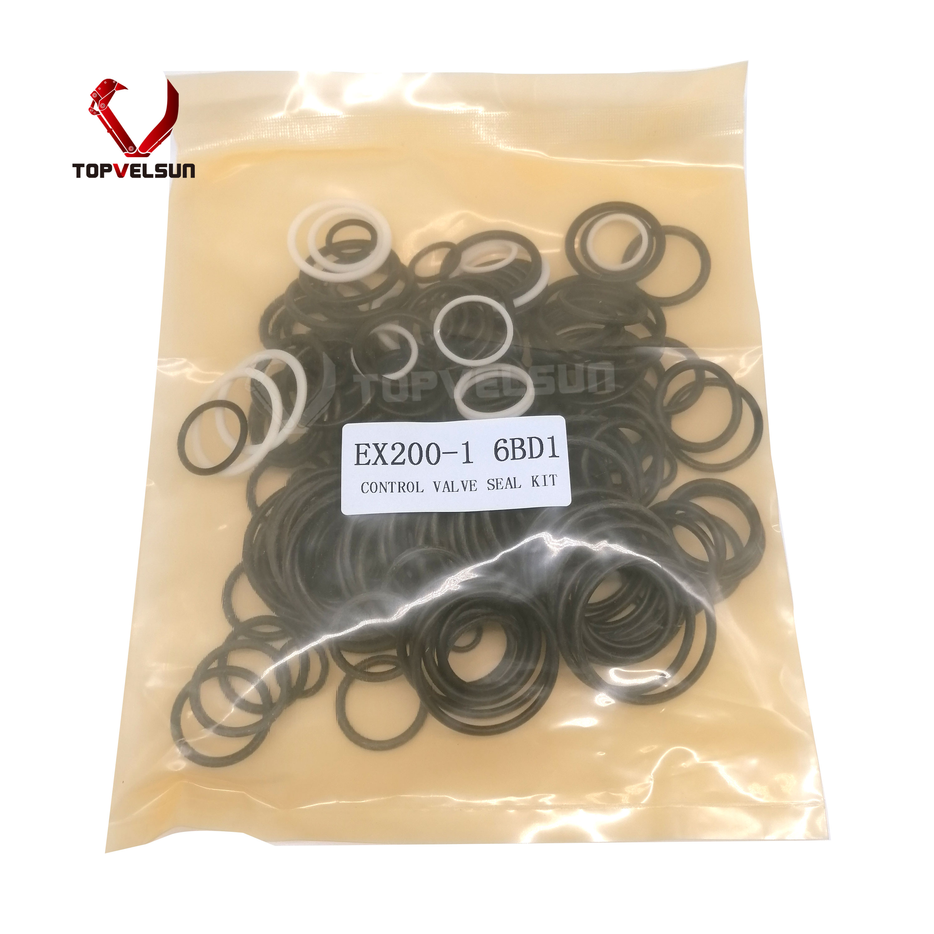 VLS High Quality Professional EX200-1 Excavator 6BD1 Control Valve Seal Kit