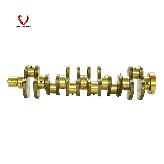 VLS High Quality Excavator Diesel Engine Parts 6D102 Engine Crankshaft 6735-01-1310