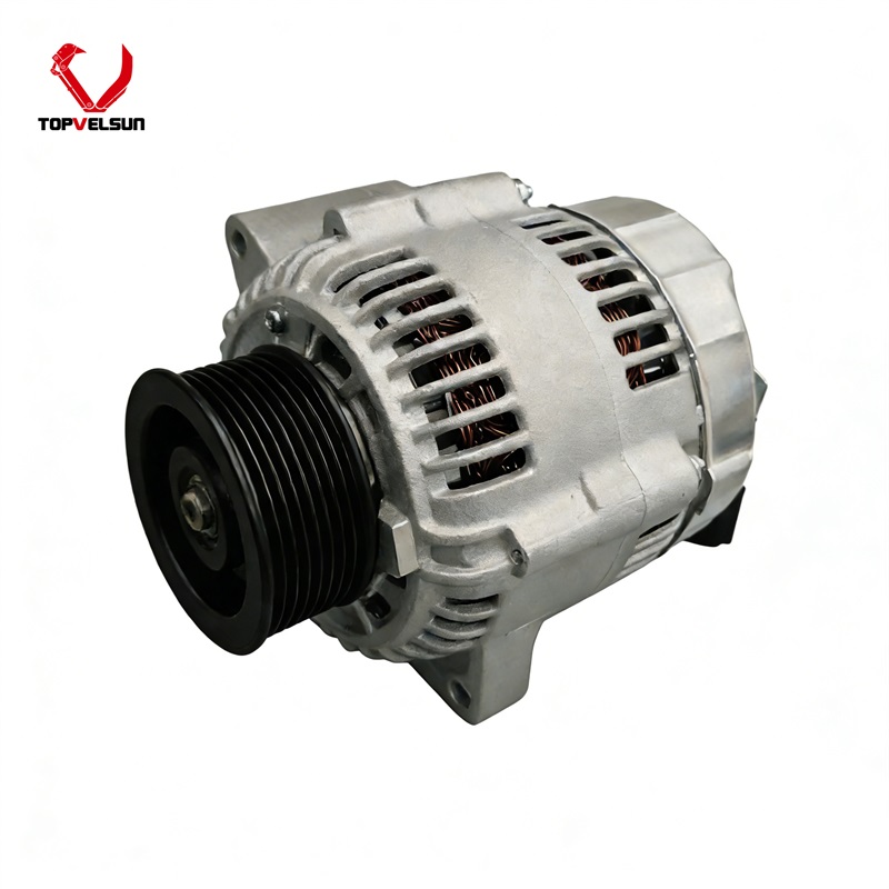 600-861-6420 alternator connector plug detail for Komatsu engine