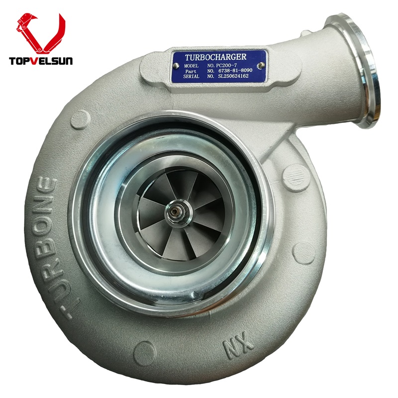 HX35 Turbo Charger 6738-81-8090 Turbocharger for Komatsu Engine SAA6D102E-2