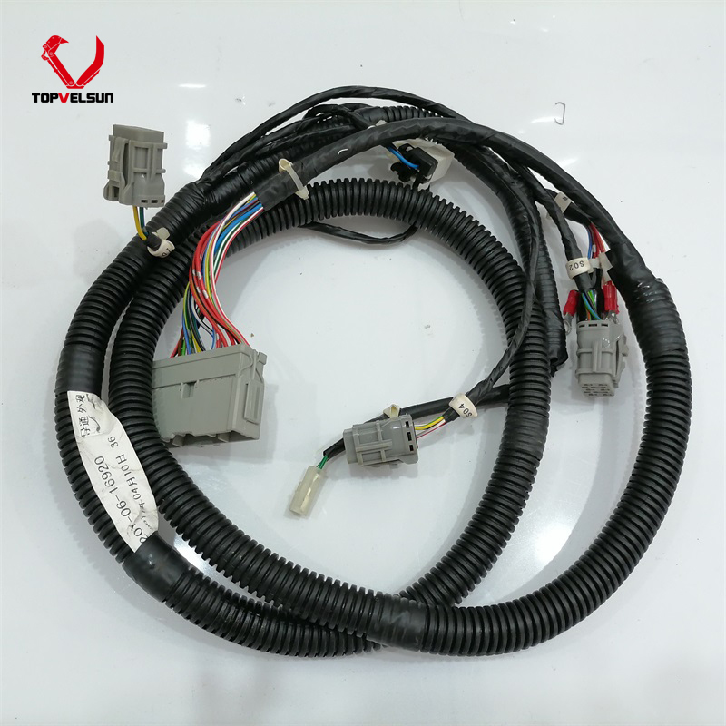Aftermarket 20Y-06-16920 wiring harness for Komatsu PC200 PC220