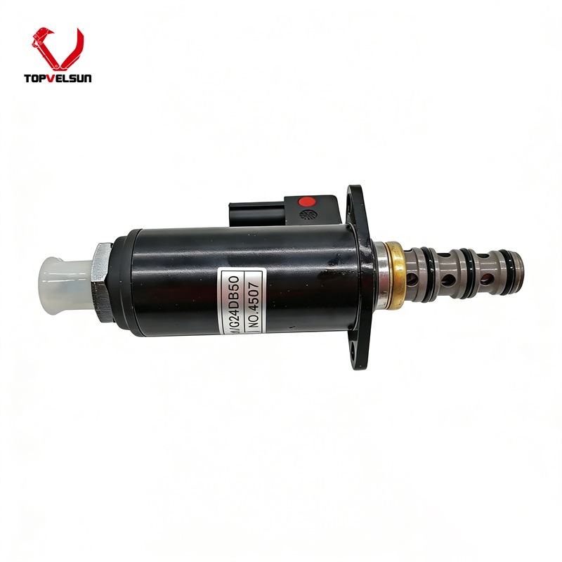 YN35V00050F1 KWE5K-31/G24DB50 Safety Lock Solenoid Valve for Kobelco SK200-8 SK230-8 SK350-8
