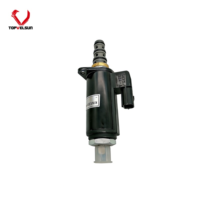 YN35V00050F1 KWE5K-31/G24DB50 Safety Lock Solenoid Valve for Kobelco SK200-8 SK230-8 SK350-8