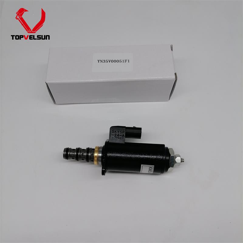 YB35V00006F1 YN35V00051F1 Rotate Brake Solenoid Valve for kobelco SK170-8 SK200-8 SK350-8