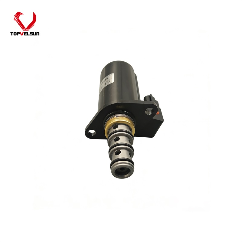 Kobelco SK100 travel control solenoid valve replacement