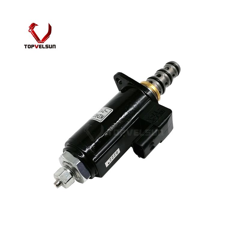 Kobelco SK200-8 cylinder extension solenoid valve replacement