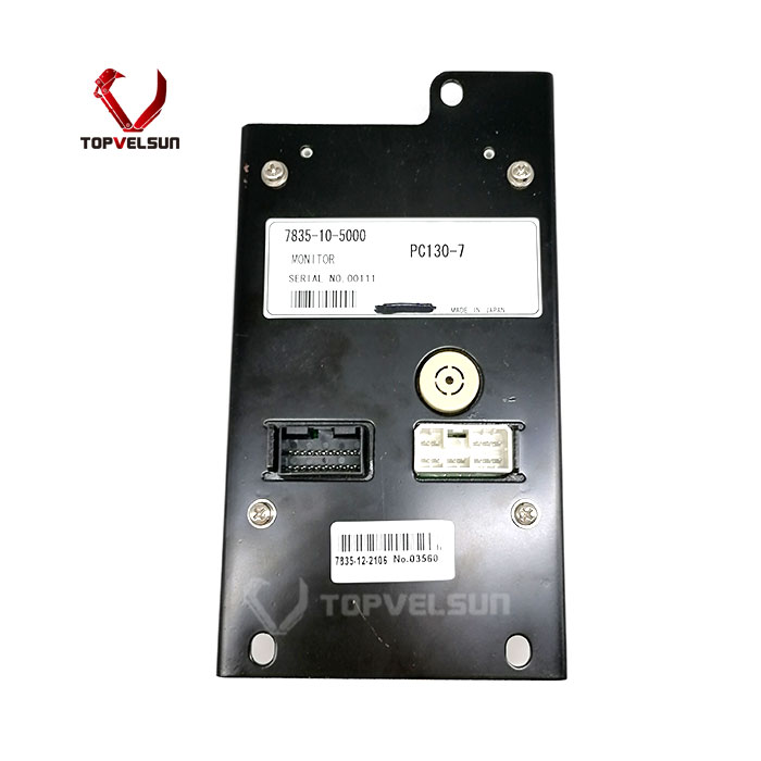 7835-10-5000 7835-10-5001 Monitor Display Panel For KOMATSU PC130-7 PC130-7K PC130F-7