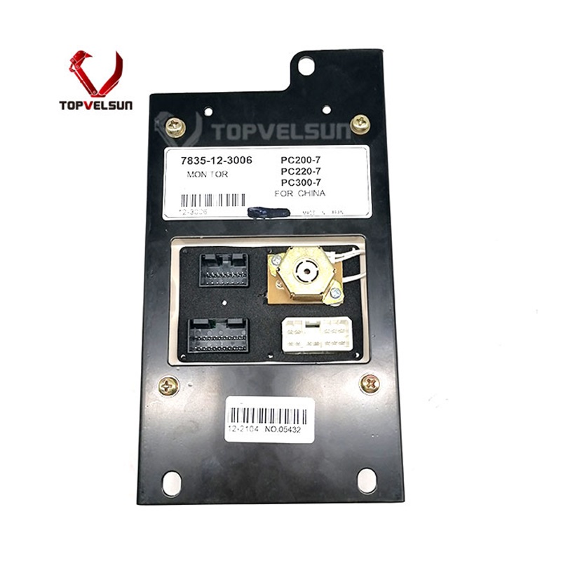 7835-12-3006 Monitor Ass'y Replacement for KOMATSU PC200-7 PC210-7 PC220-7 PC300-7