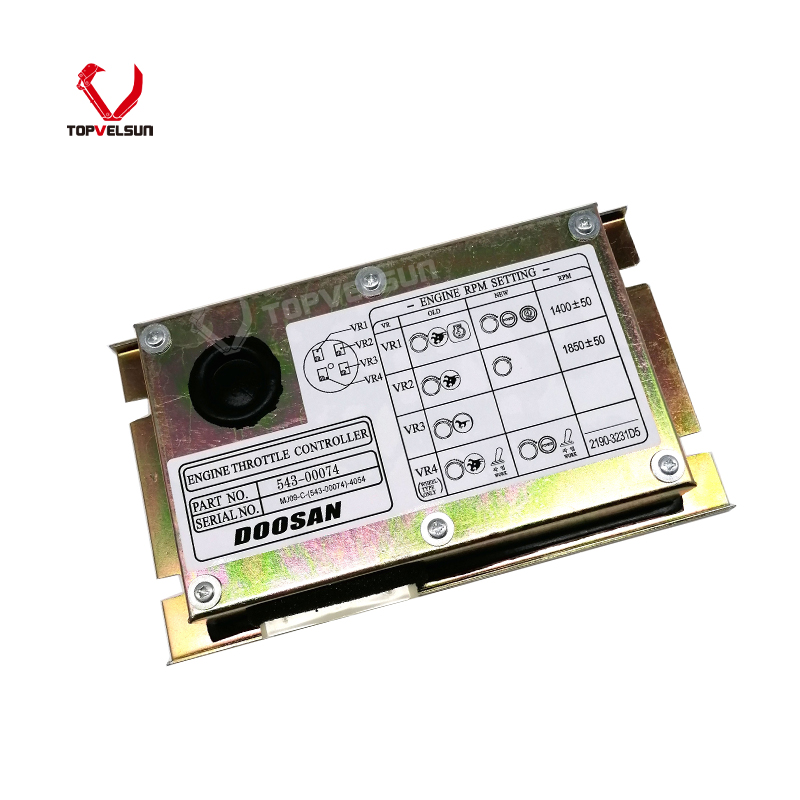 Engine Throttle Controller 543-00074 25431036 for Doosan SOLAR 130LC-V 220LC-V