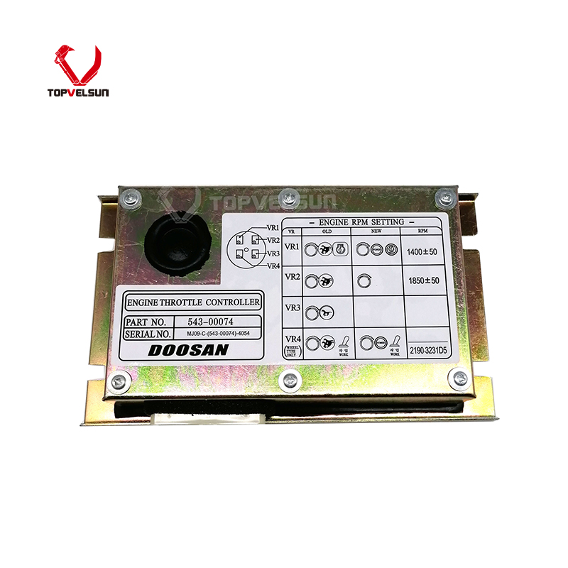 Engine Throttle Controller 543-00074 25431036 for Doosan SOLAR 130LC-V 220LC-V