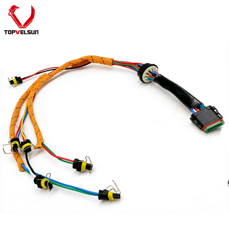 222-5917 Fuel Injector Harness Assembly for CAT C7 Engine Caterpillar 324D 325D 329D Excavator