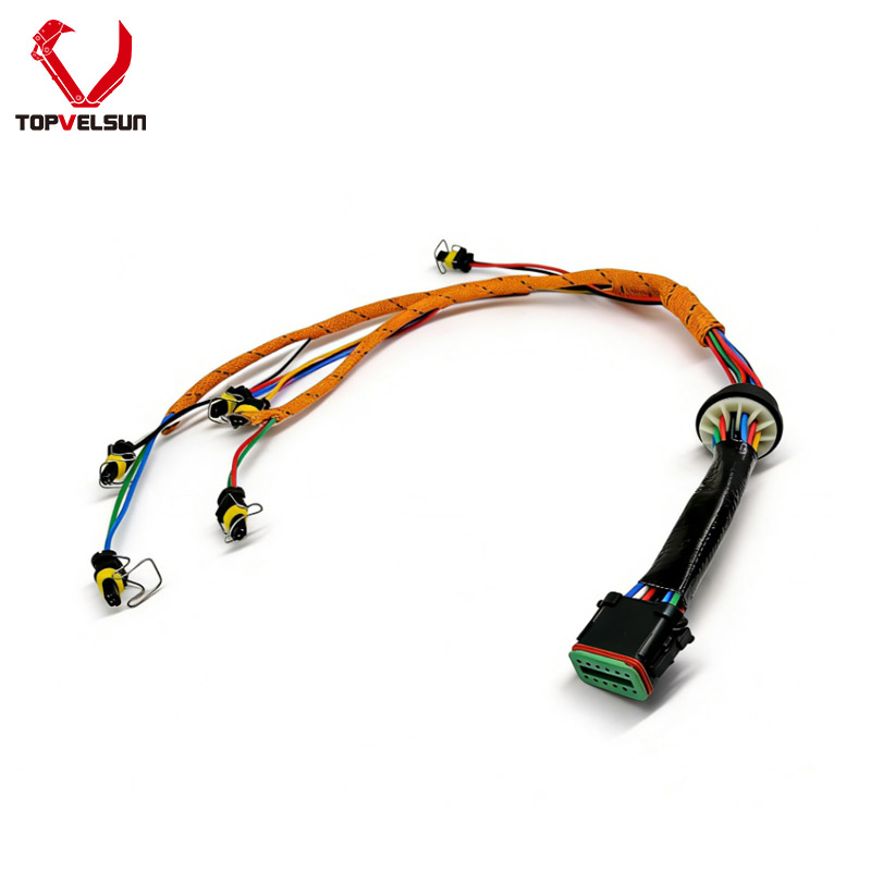 222-5917 Fuel Injector Harness Assembly for CAT C7 Engine Caterpillar 324D 325D 329D Excavator