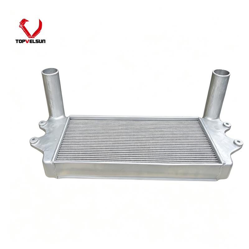Hyundai R500LC-7 excavator aluminum charge air cooler 11NB-42070