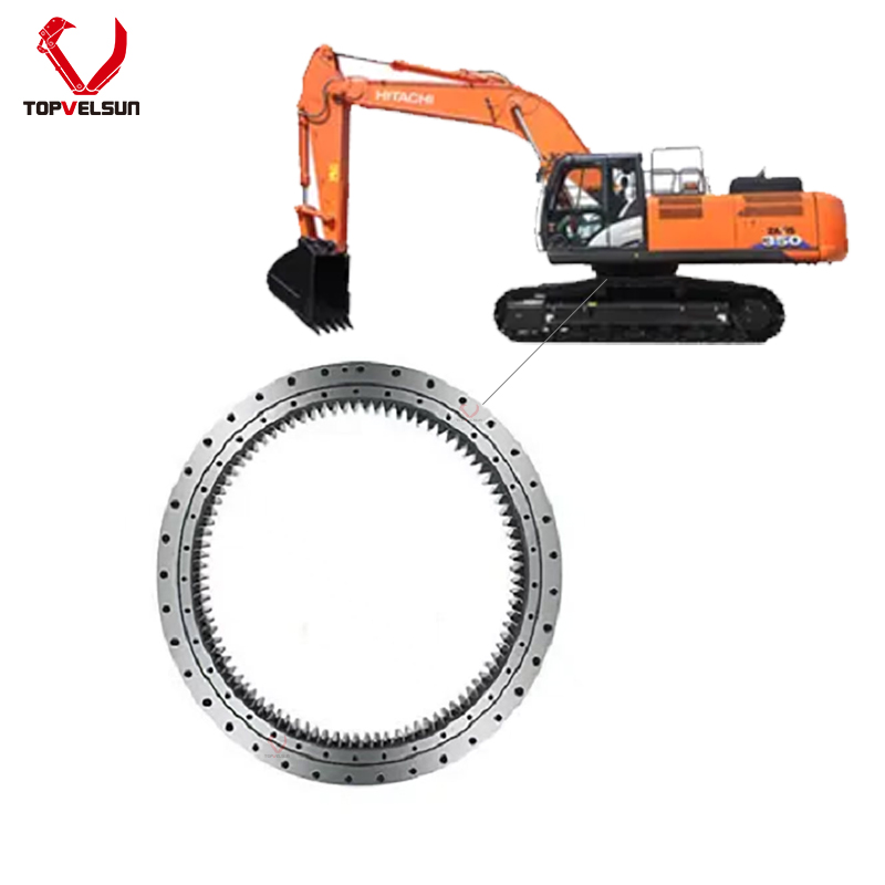 John Deere 892E exact replacement swing circle AT201167
