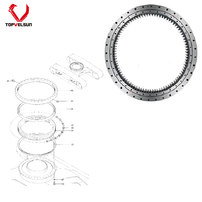 30 ton class AT190775 aftermarket rotational bearing upgrade