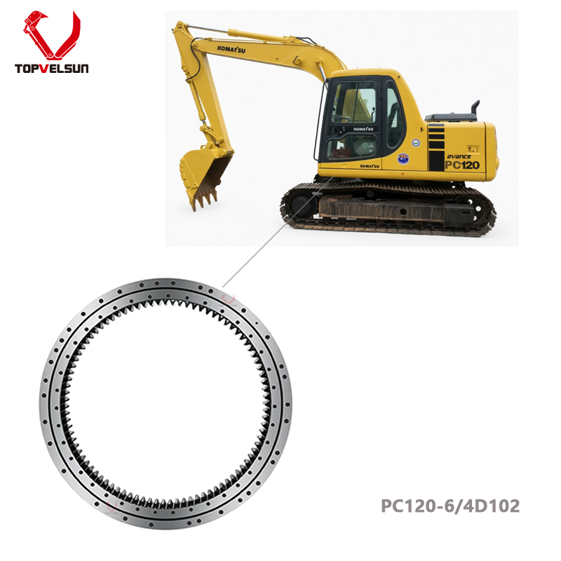 CD110R crawler carrier aftermarket swing gear replacement