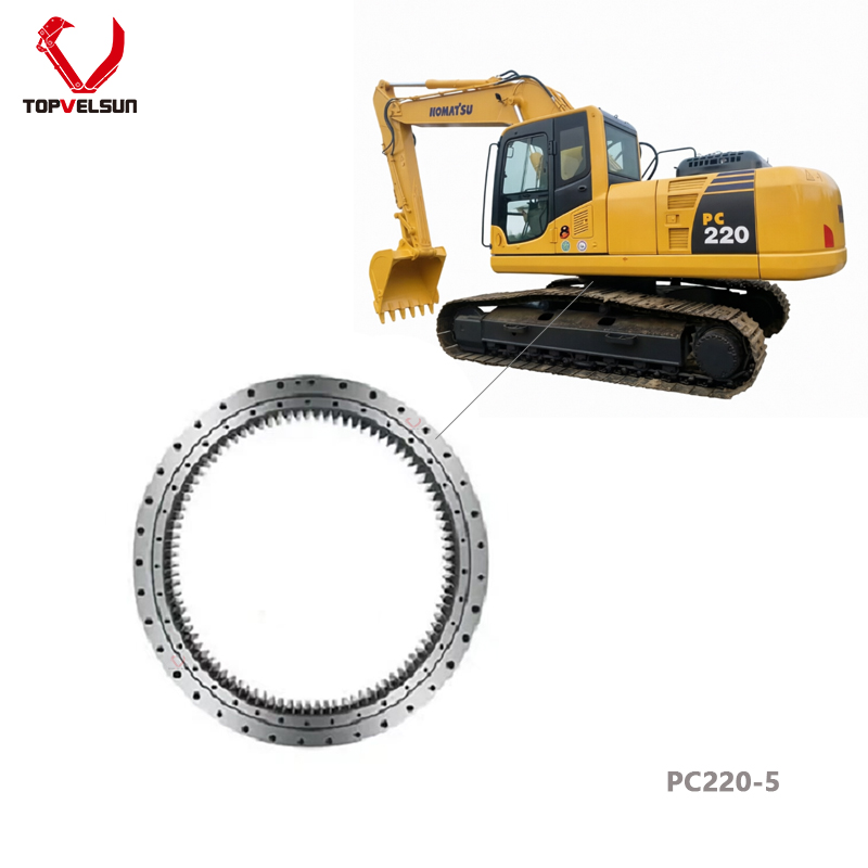 Heavy duty swing circle replacement for Komatsu PC220-5