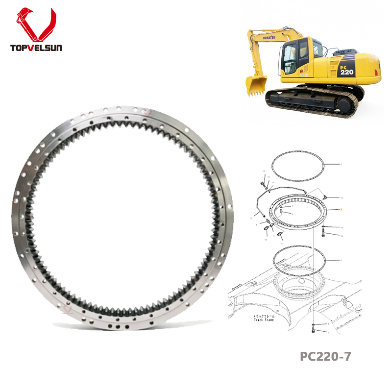 PC220LL-7L log loader exact fit rotational bearing 2062500301