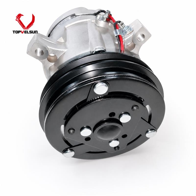 Hyundai HX220 cabin climate control cooling compressor replacement