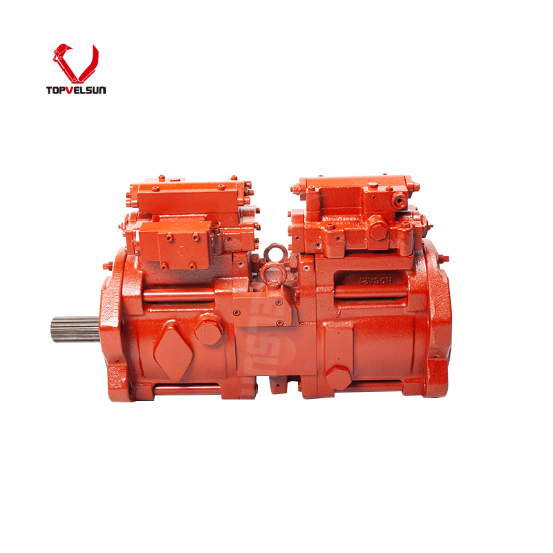 Komatsu PC200-8 hydraulic main pump H3V112DTK front view