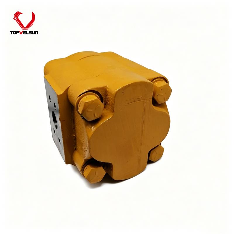 312-9310-007 hydraulic gear pump port and mounting view