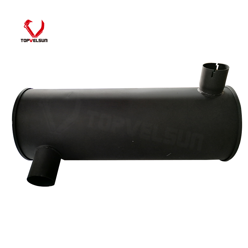 Sumitomo SH350-5 Isuzu 6HK1 engine muffler exhaust scavenging