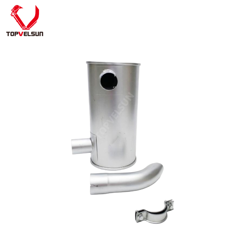 LP12P00003P1 Engine Muffler Silencer for Kobelco SK120-5 SK120LC-5 SK120-6