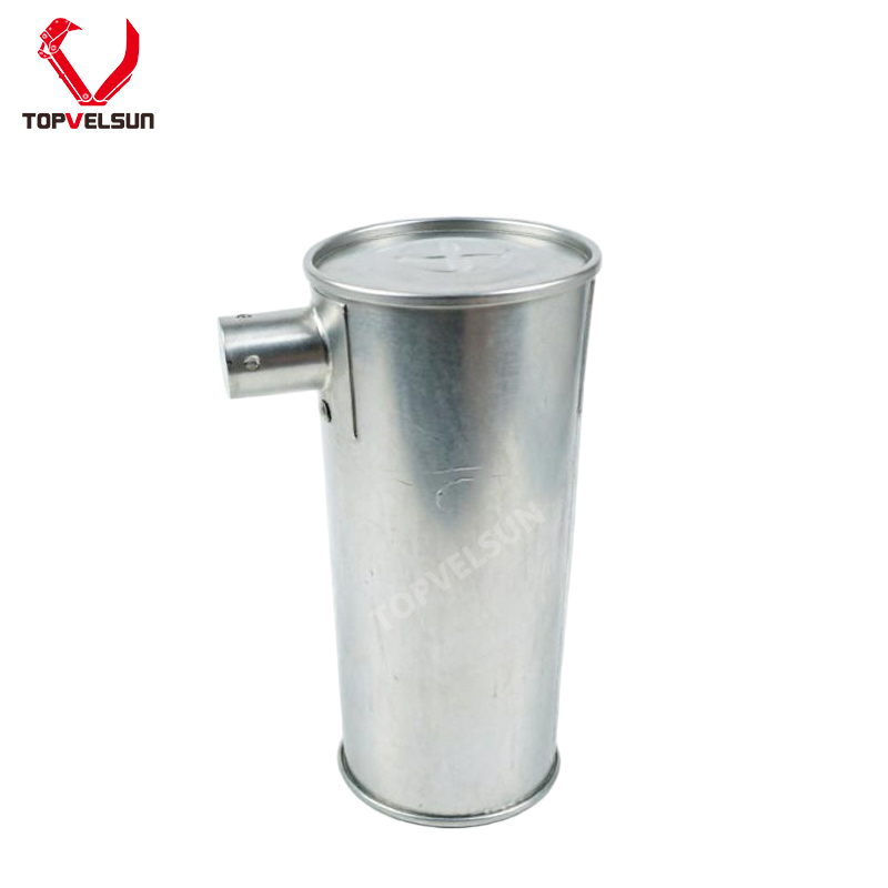 KRH10880 KRH1643 Muffler Silencer for Isuzu 4HK1 Case CX210B Sumitomo SH210-5