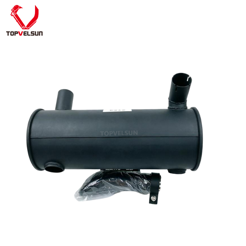 Caterpillar 311B muffler 5I-7935 inlet pipe connection detail