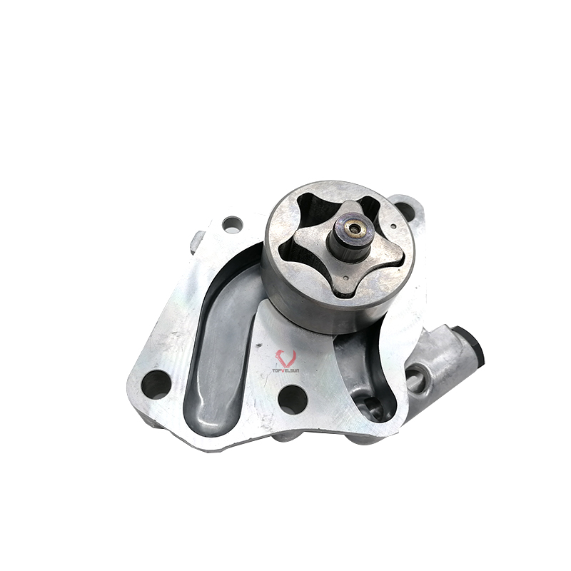 Yanmar 4TNE98 engine oil pump trochoid rotor and gear detail