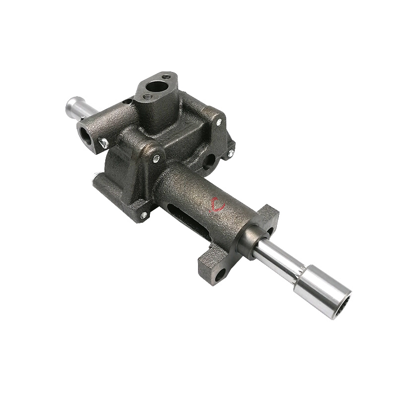 Isuzu 6BG1 engine lubrication pump gear shaft and mounting face