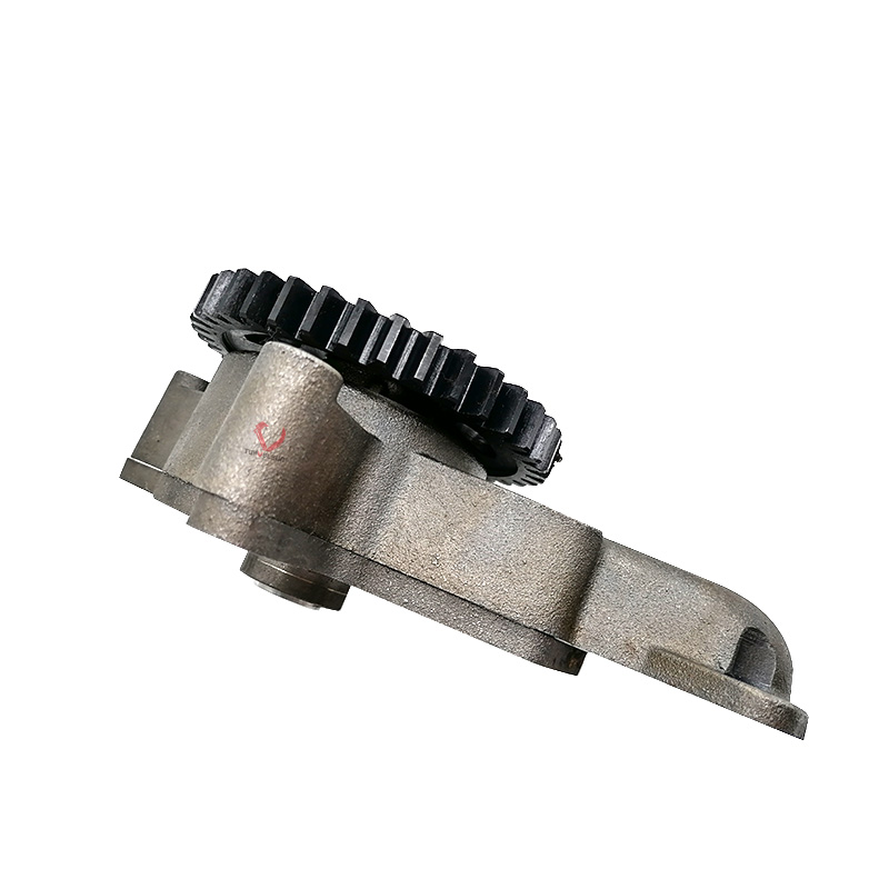 Komatsu GD505A-2 motor grader oil pump replacement 6136-51-1002