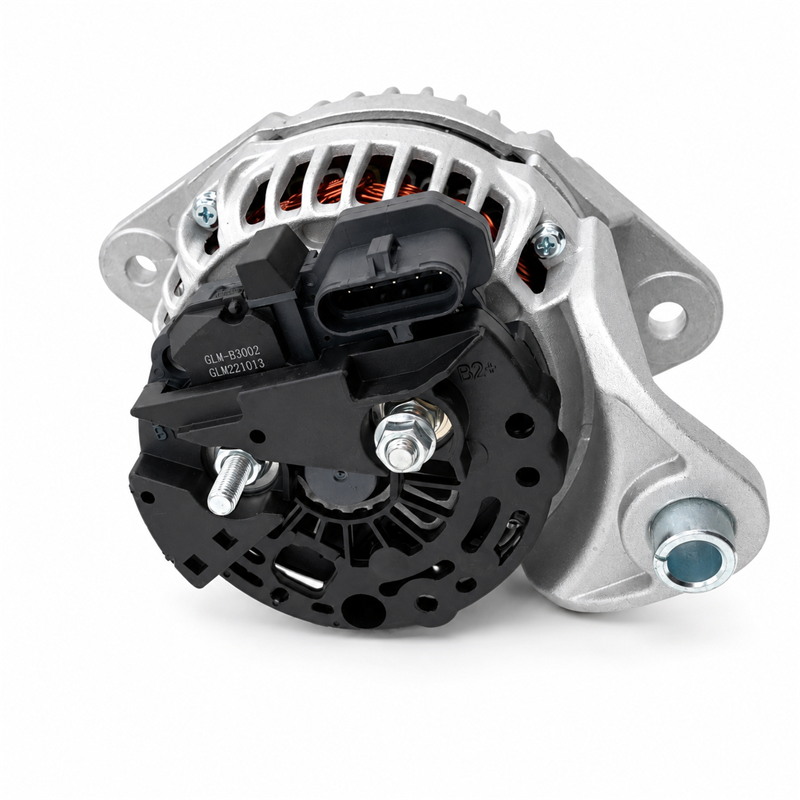Volvo EC240B EC290B alternator replacement reference
