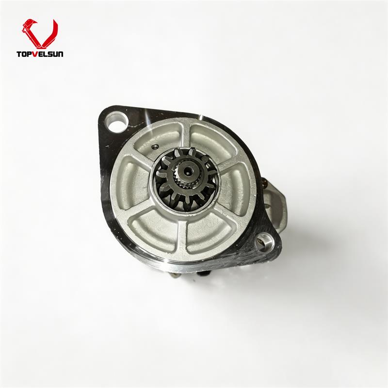 28100-E0080 starter motor pinion and mounting detail