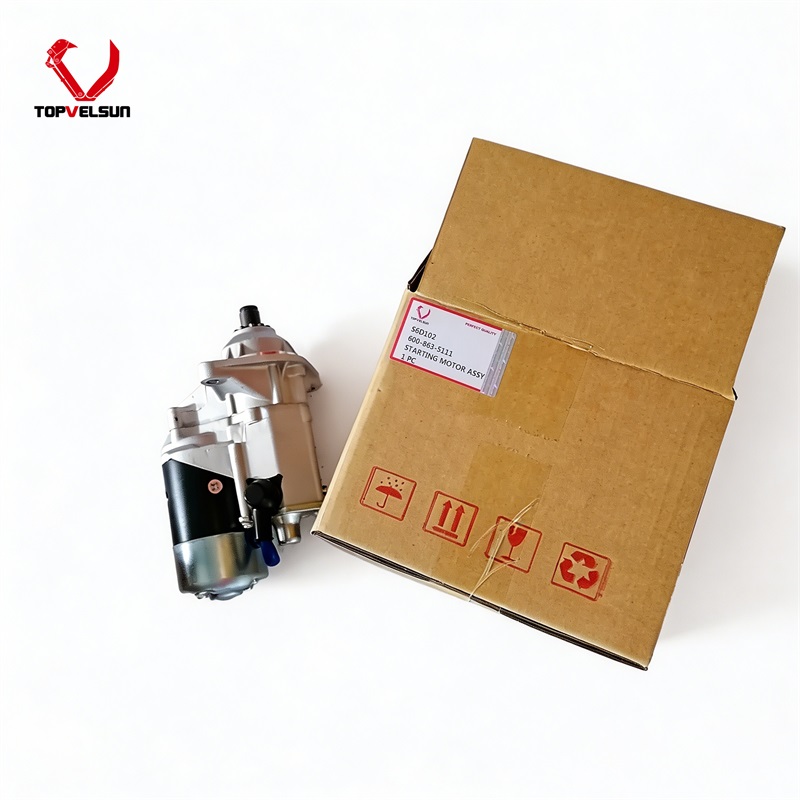 600-863-5111 24V Starter Motor for Komatsu 6D107 Engine