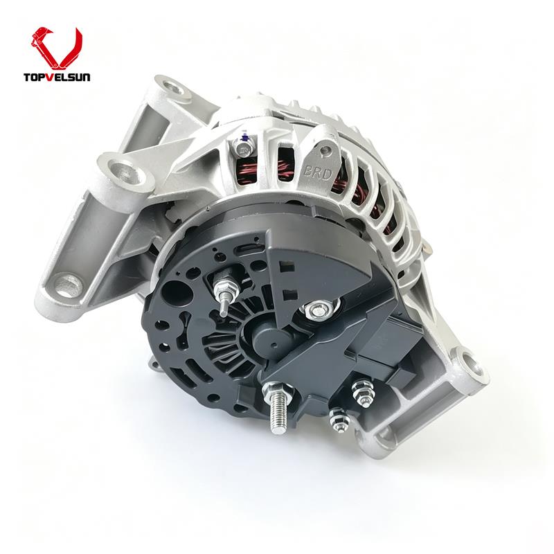 344-5081 alternator pulley plug and mounting detail