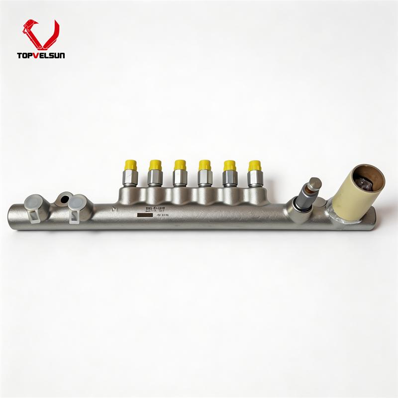 6261-71-1210 6261-71-1220 Common Rail Assembly for Komatsu SAA6D125E Engine