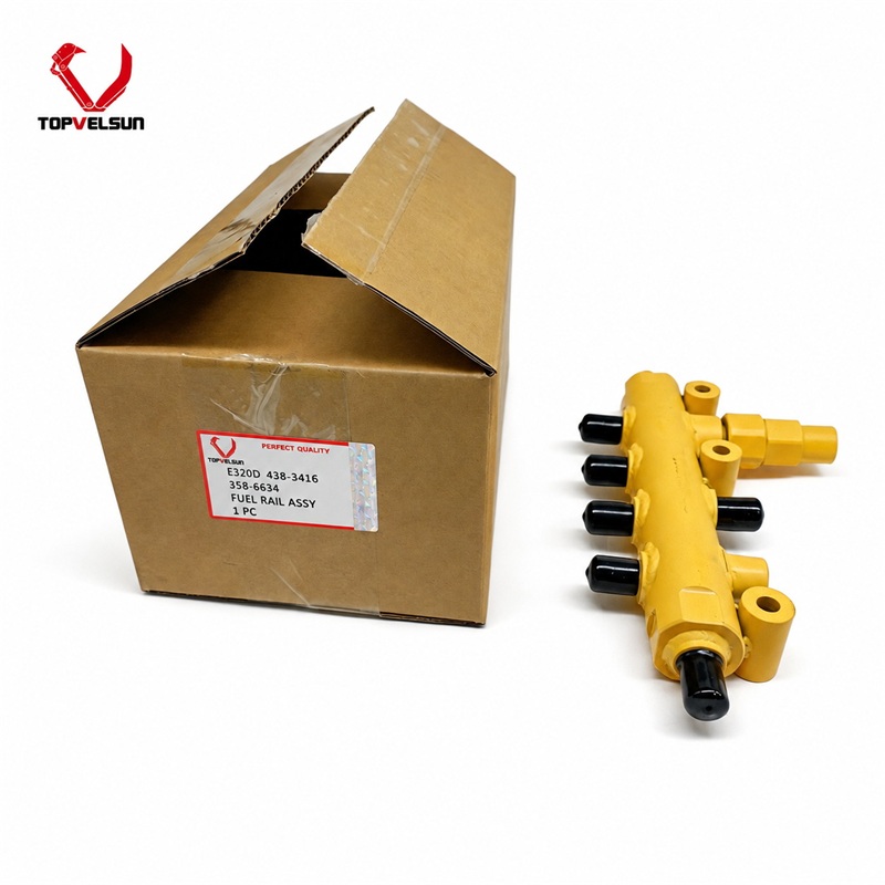438-3416 358-6634 Fuel Rail Assembly for Caterpillar C6.4 C6.6 Engine
