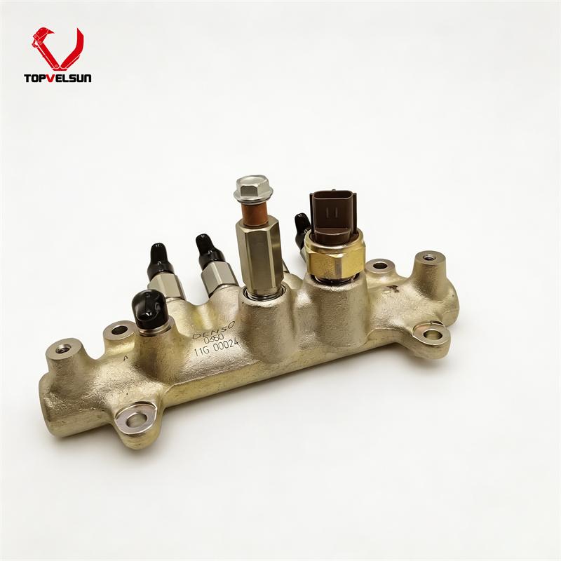 8973060633 Fuel Rail Ass'y for Isuzu 4HK1 Engine Hitachi ZX200-3 ZX240-3