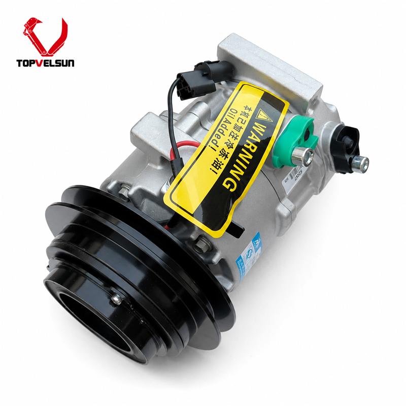 MSB514 air conditioning compressor with clutch and pulley