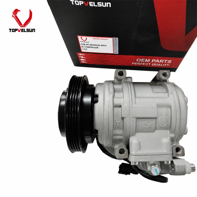 440205-00070 10PA15C Air Conditioning Compressor for Doosan DX255LC