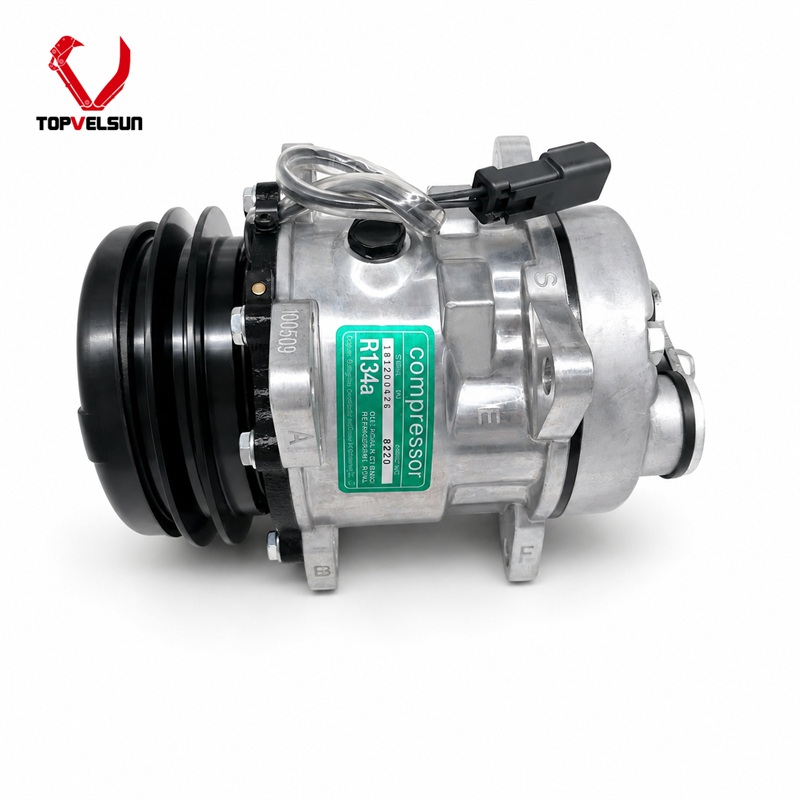 422-6493 Refrigerant Compressor for Cat Mini Excavators with C1.7 and C2.4 Engines