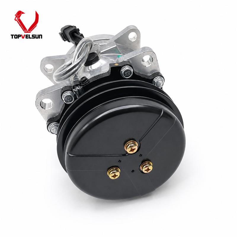 Cat 422-6493 replacement compressor with 2-pin electrical connector
