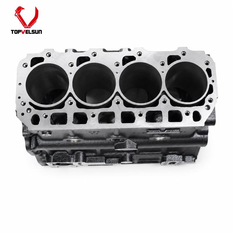 Yanmar 4TNE98 engine block cylinder bore view
