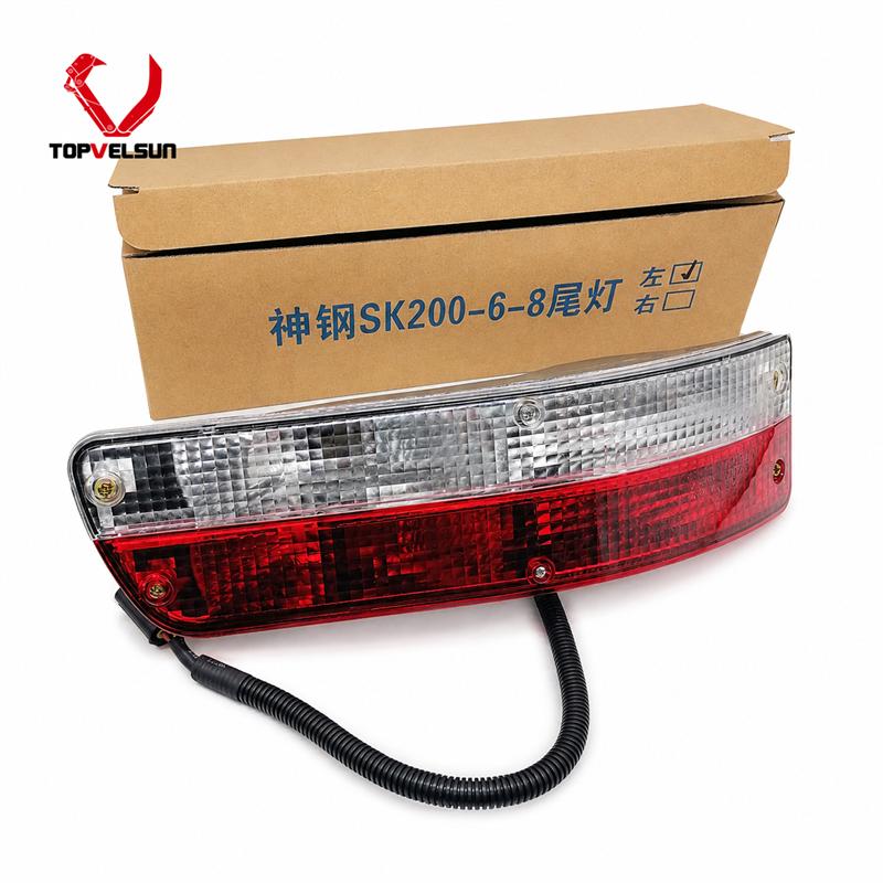 YM80S00001F1 Left Rear Tail Light for Kobelco SK200 SK210 Excavator